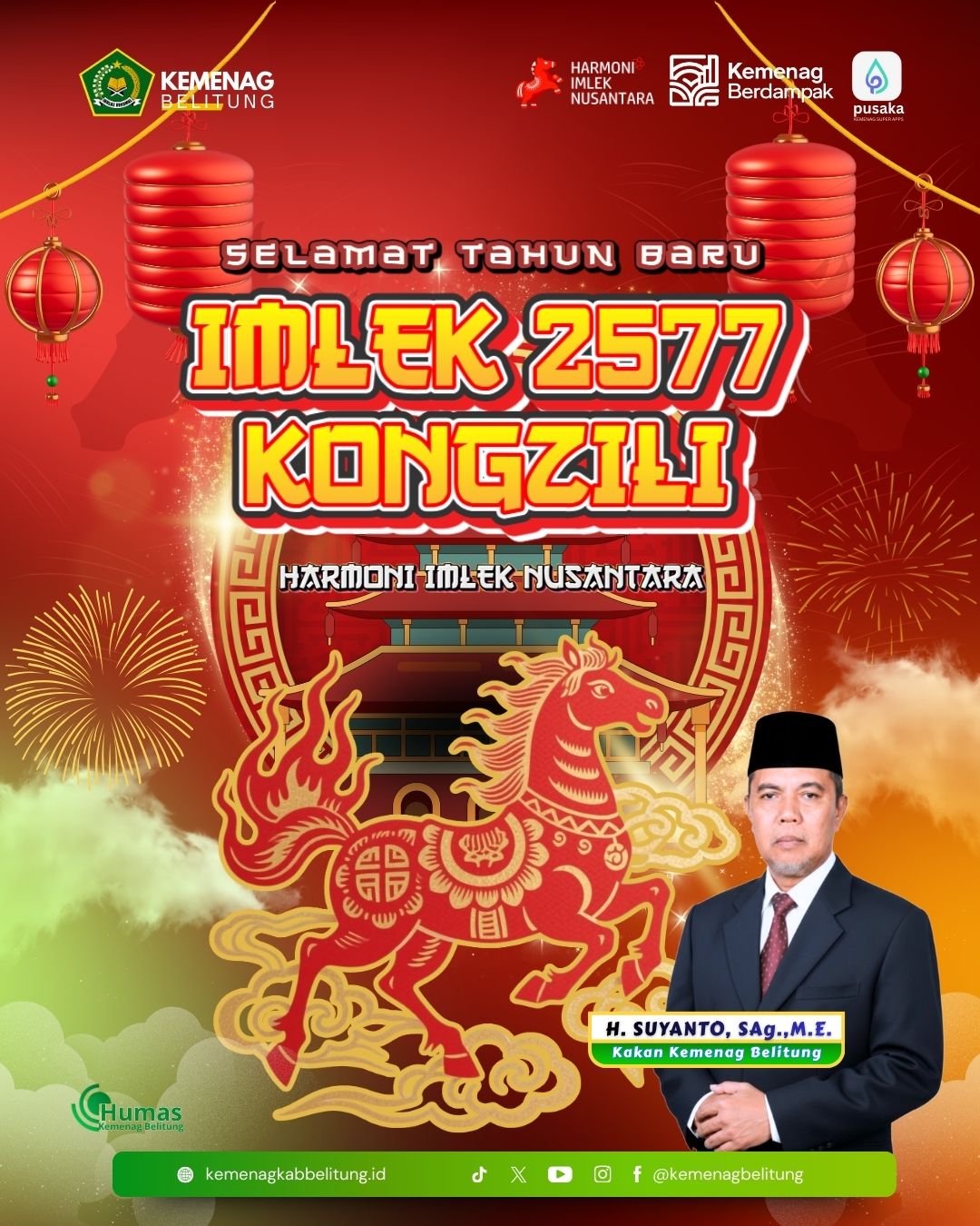 Selamat Tahun Baru Imlek 2577 Kongzili