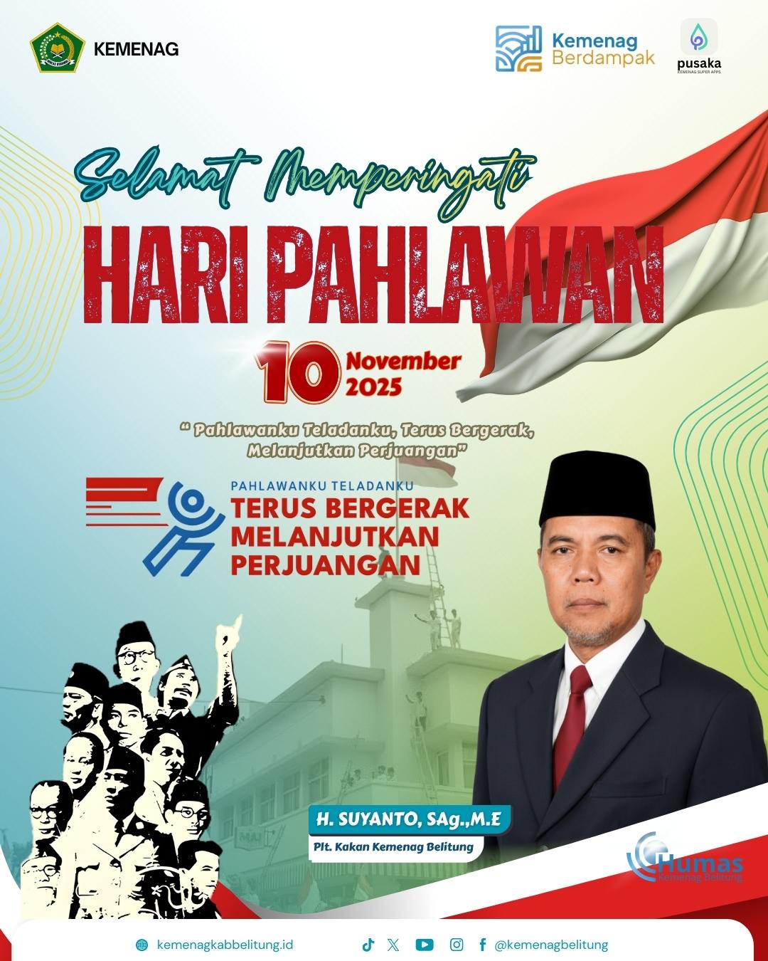 Selamat Hari Pahlawan 10 November 2025