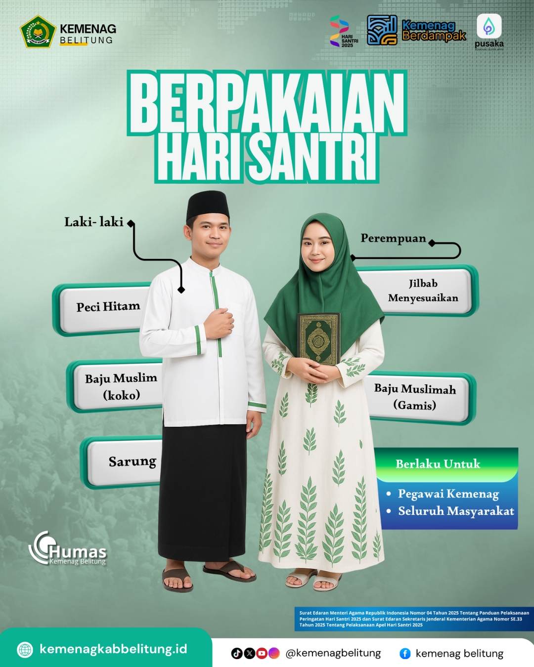 Selamat Hari Santri Nasional 2025