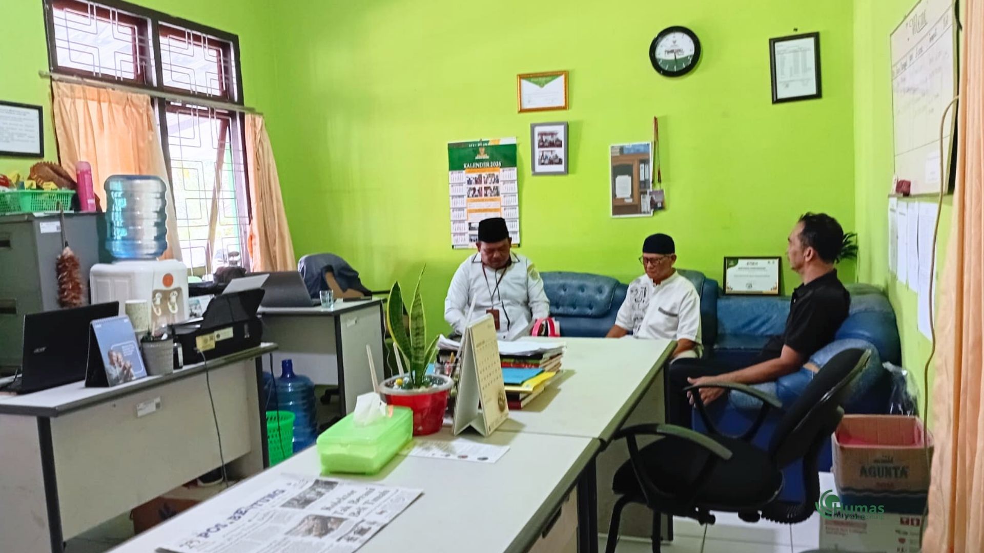 Kemenag Belitung Perkuat Pembaruan SK Nadzir Wakaf Masjid Al Mabrur Tanjungpandan