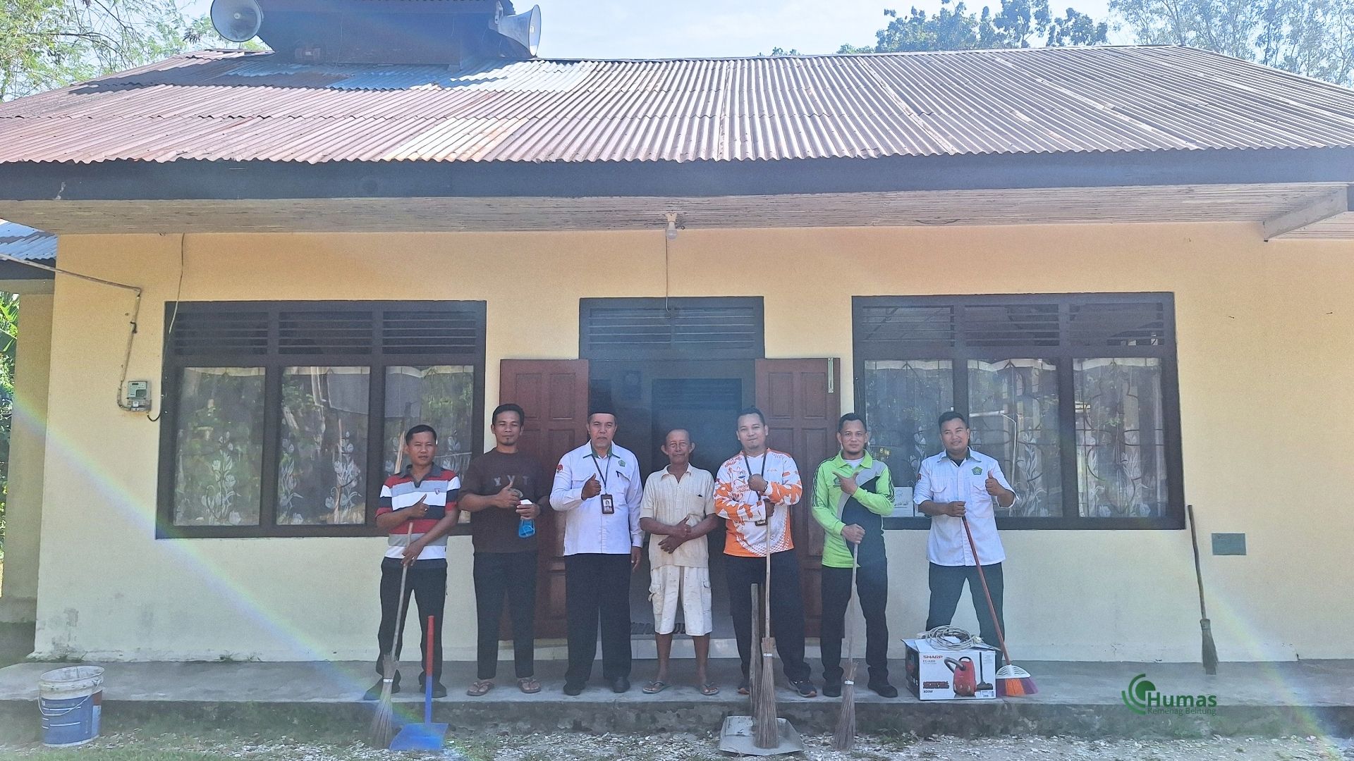 Kemenag Belitung Ikuti Kick Off Program GEBER MAS Secara Serentak