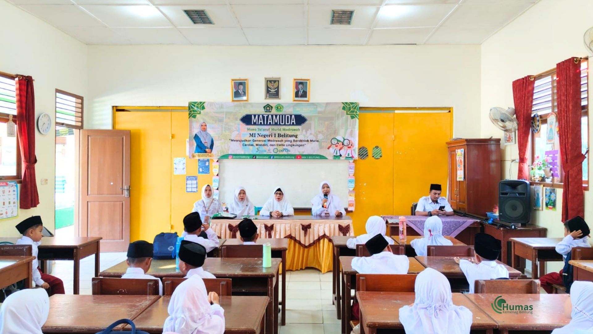 Matamuda MIN 1 Belitung Bekali Murid Baru dengan Karakter, Disiplin, dan Budaya Madrasah