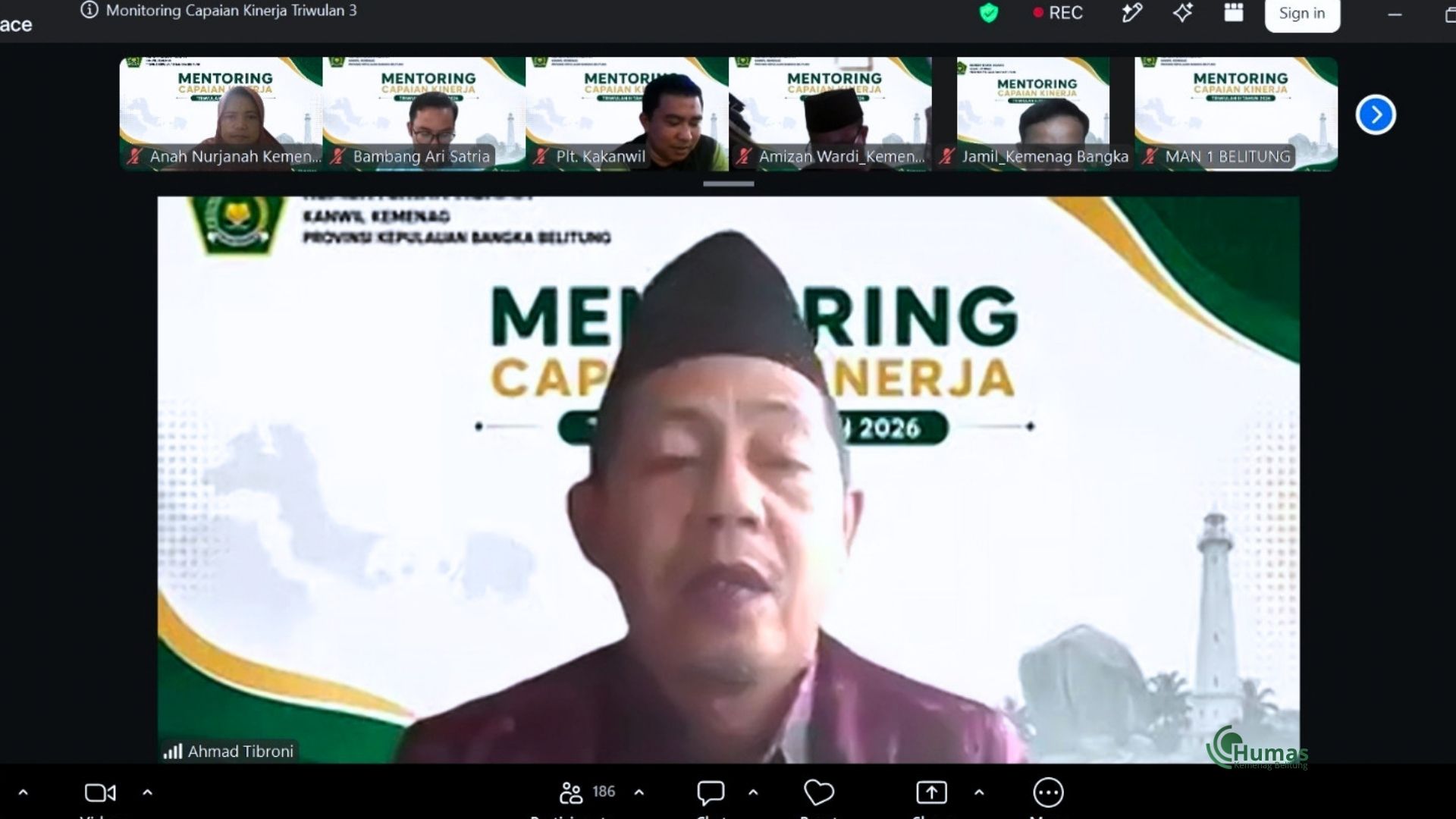 Kanwil Kemenag Babel Satukan Langkah Kawal Capaian Kinerja Satker Triwulan III, Perkuat Akuntabilitas