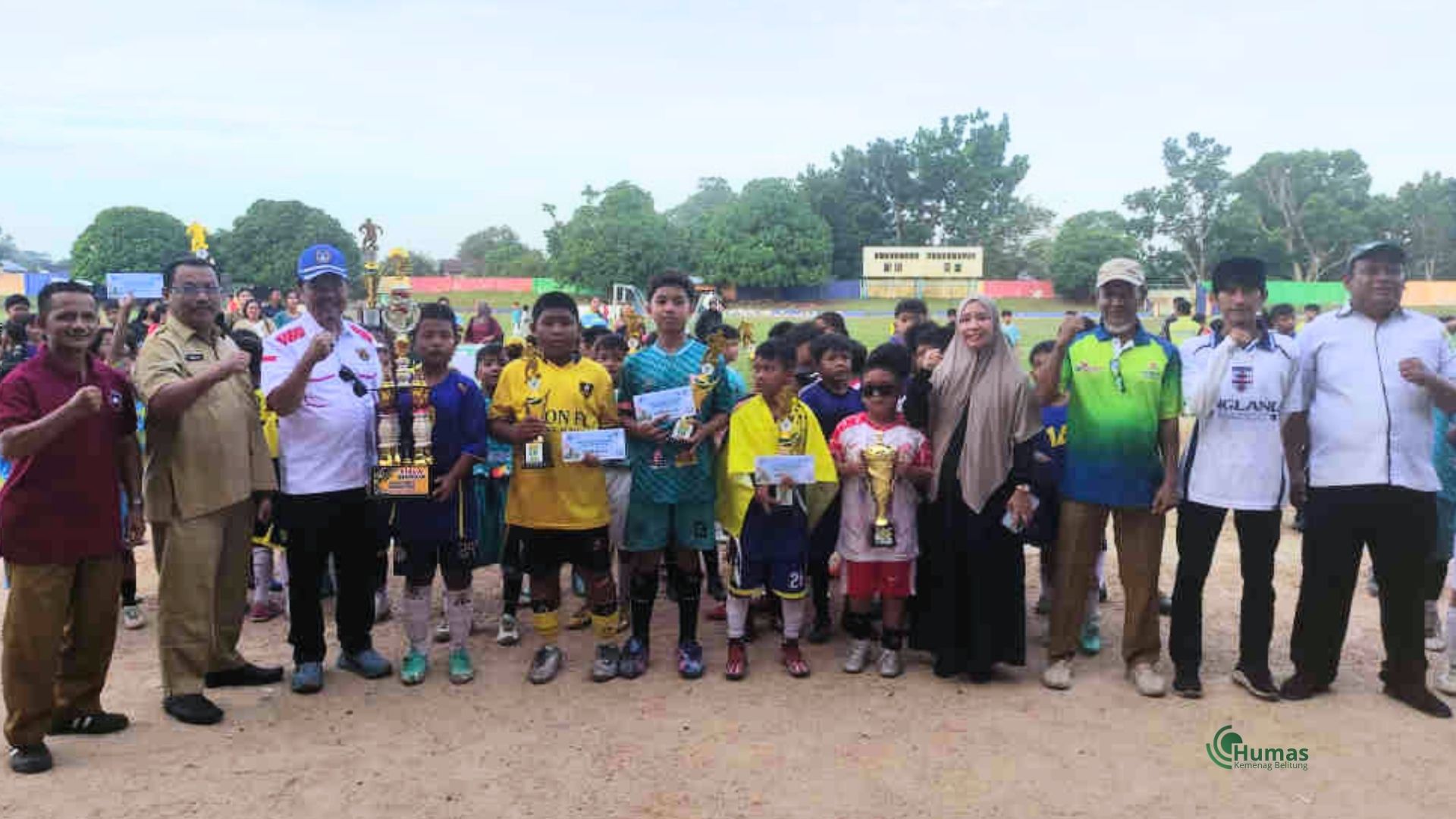Piala Wakaf Corner 2026 Tutup Laga, Kemenag Belitung Perkuat Pembinaan Talenta Muda