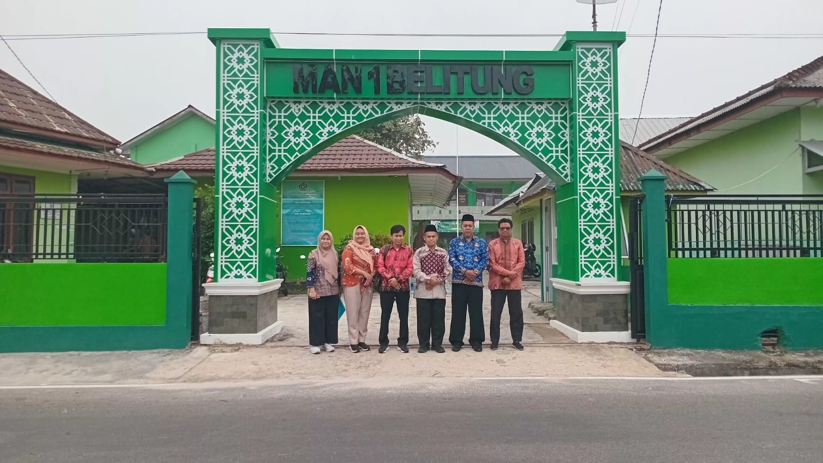 Kemenag Dampingi Kamad MAN 1 Belitung dalam Evaluasi Manajemen Kerumahtanggaan oleh Tim Itjen Kemenag RI