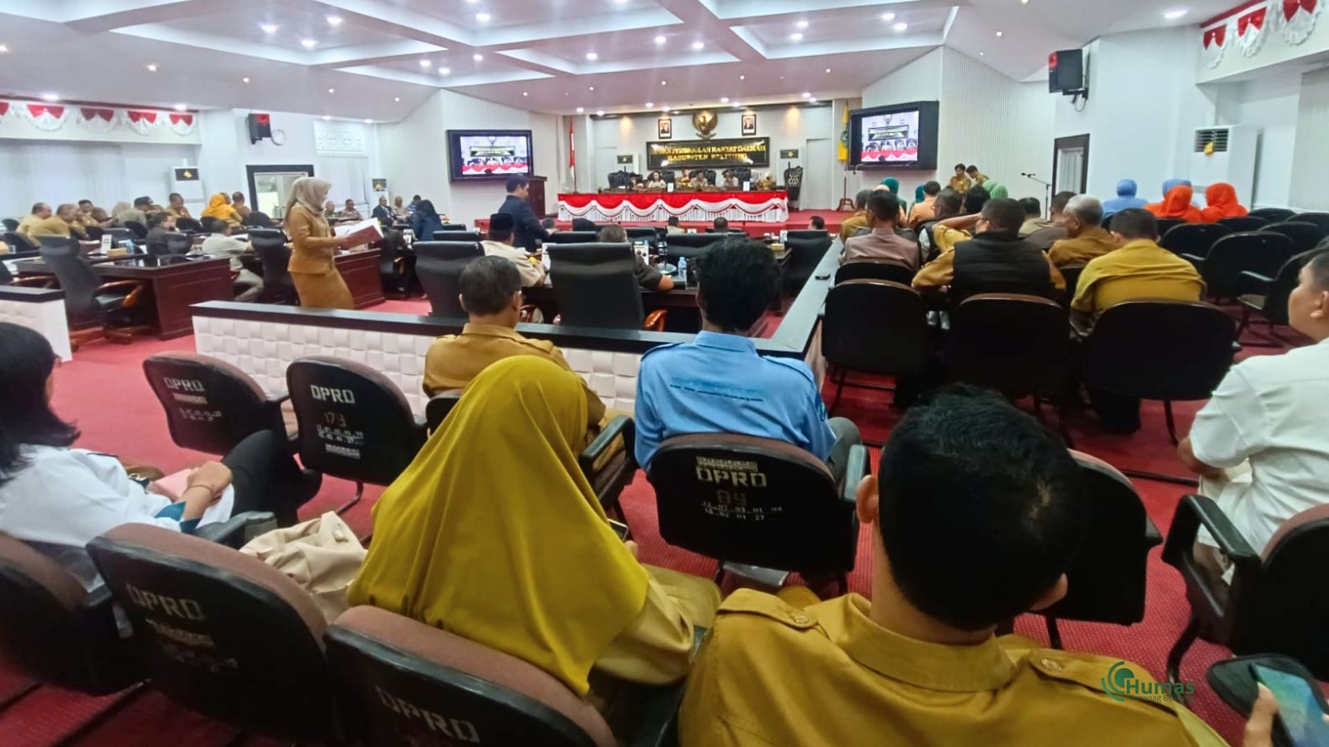 Kemenag Belitung Hadir di Rapat Paripurna DPRD Bahas Perubahan APBD