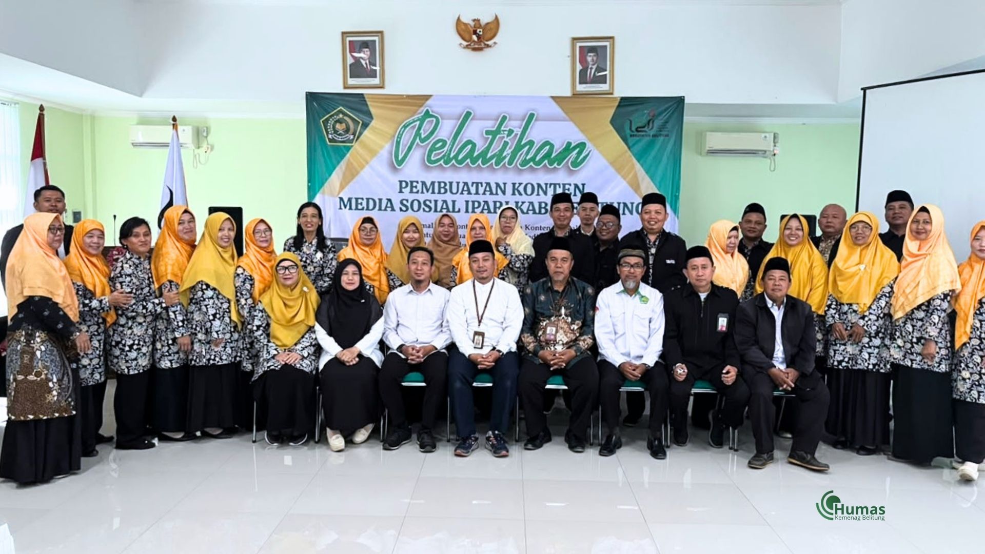 Konten Digital Jadi Pesan Dakwah, Kemenag Belitung Dampingi Pelatihan Penyuluh Agama