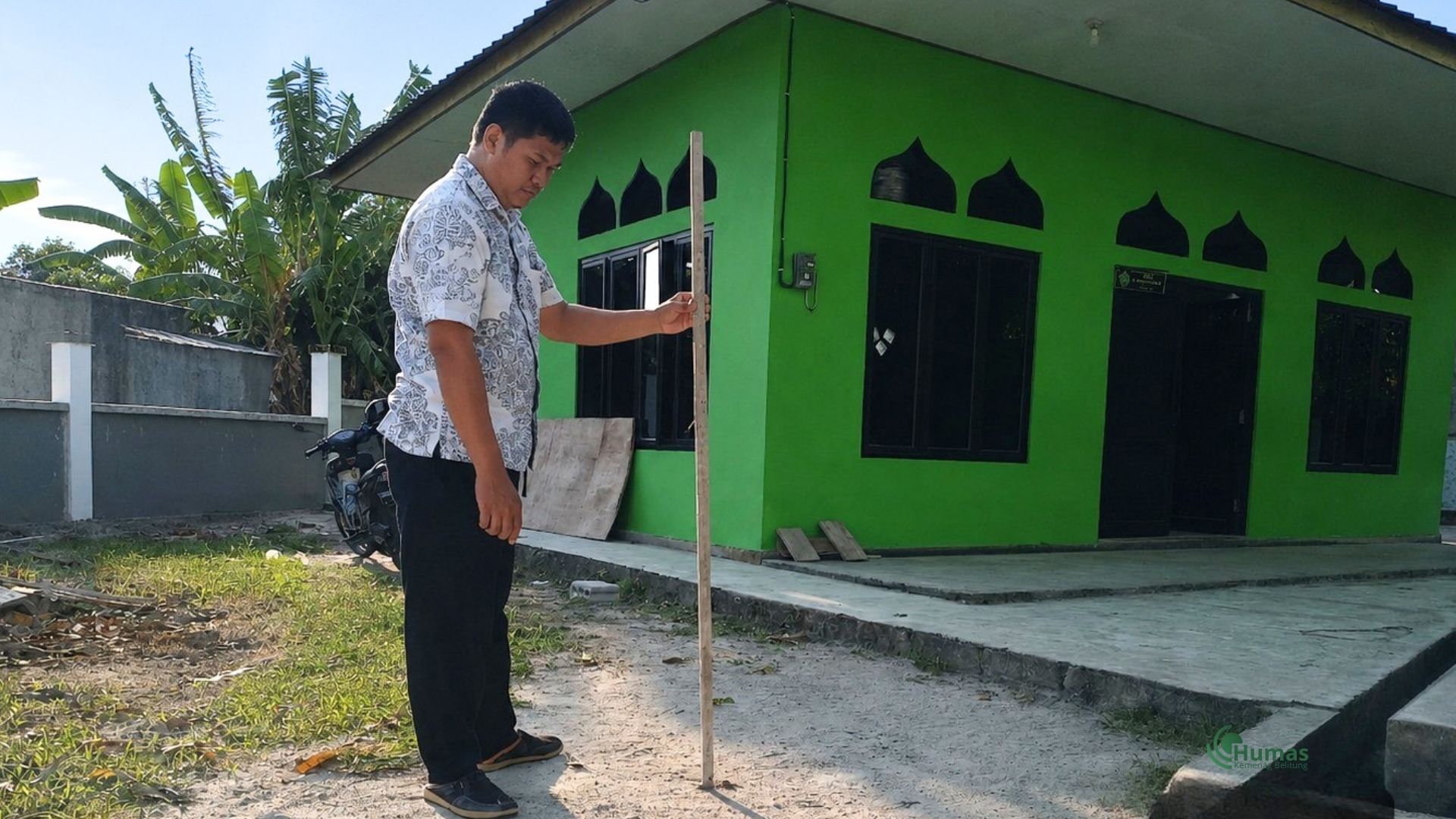 Rashdul Kiblat Jadi Momentum MIN 1 Belitung Pastikan Akurasi Arah Kiblat
