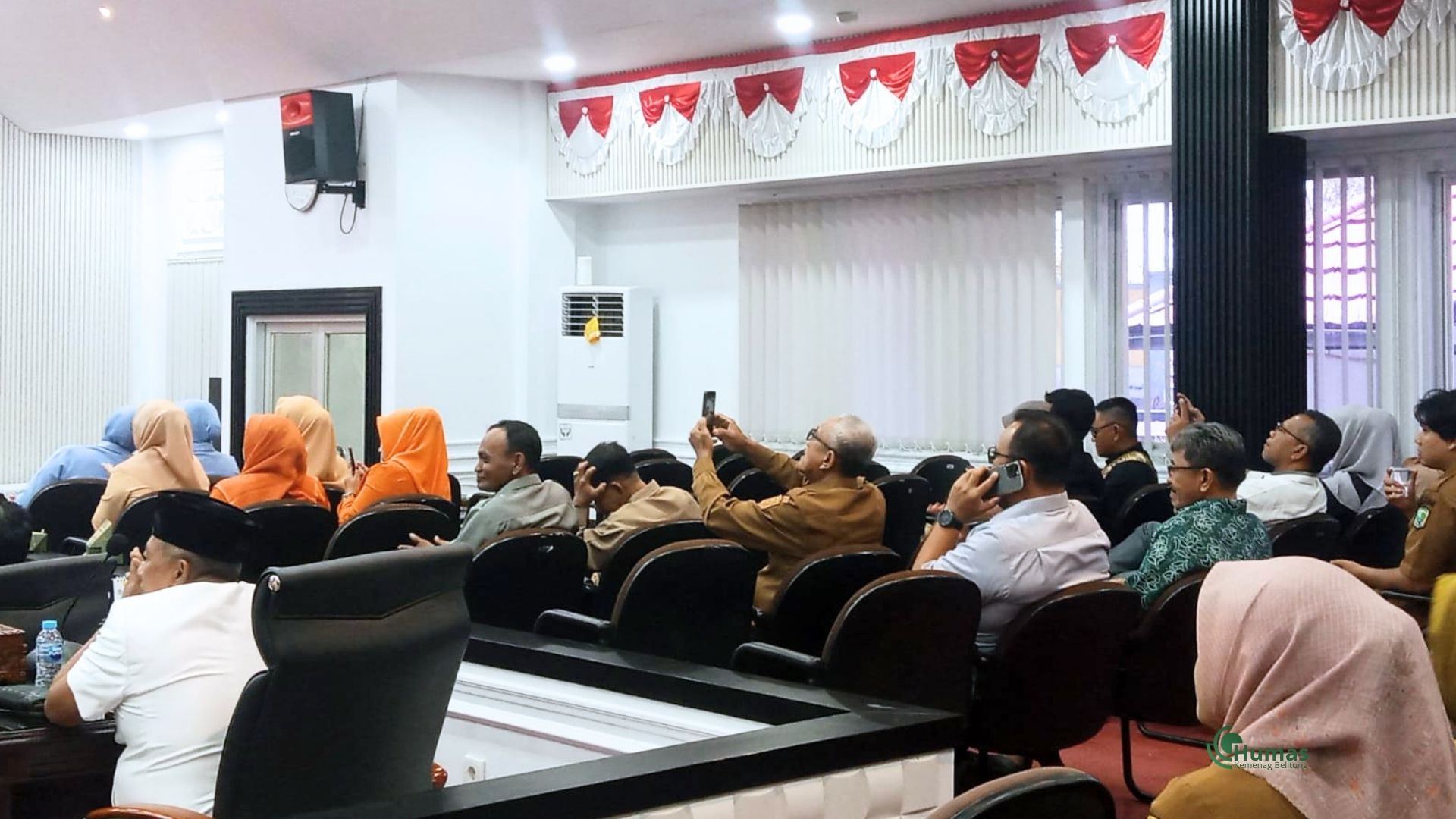 Kemenag Belitung Ikuti Rapat Paripurna DPRD Bahas Perubahan APBD 2026