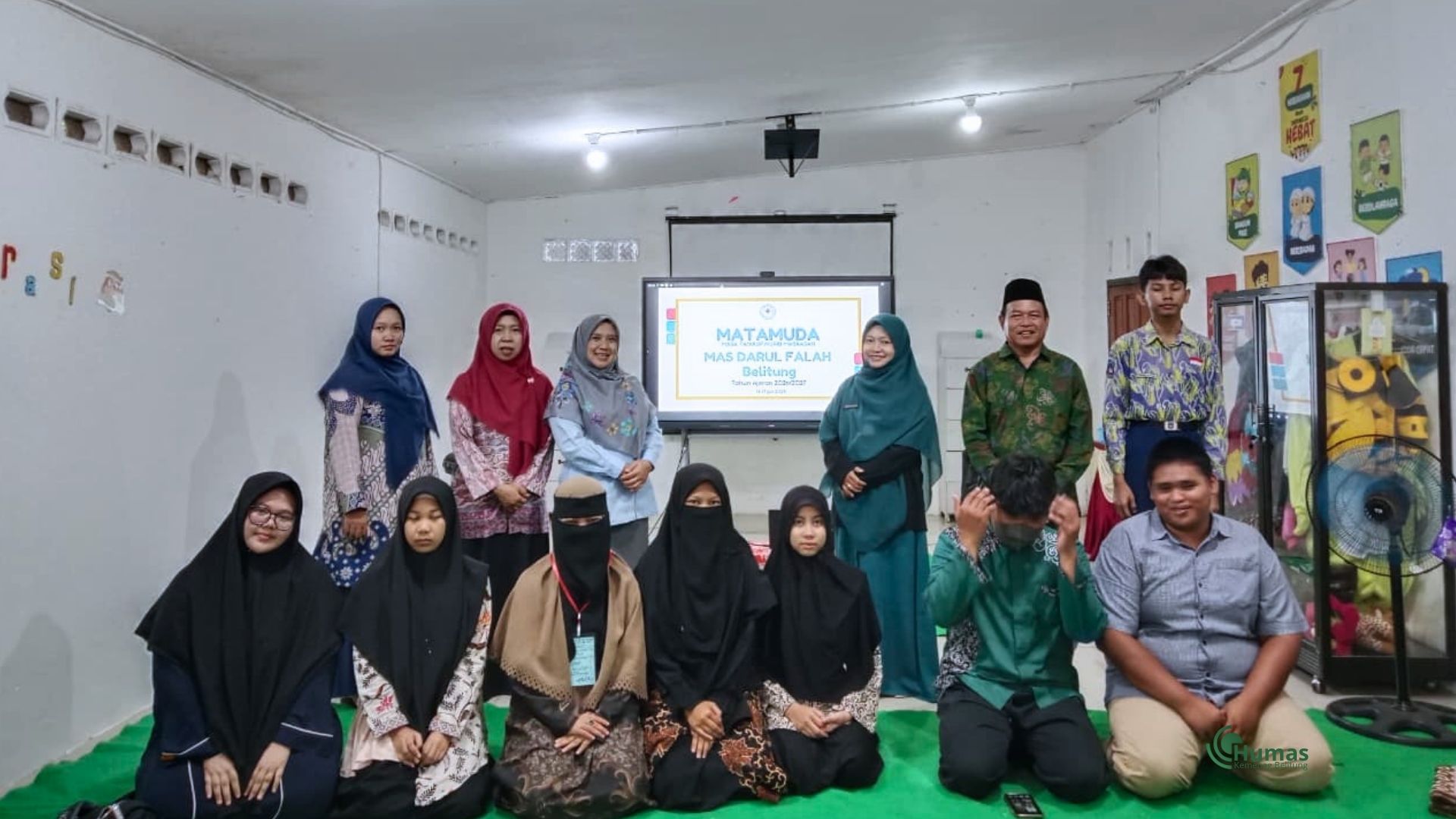 Kemenag Belitung Dampingi Matamuda MAS Darul Falah, Bekali Siswa Baru