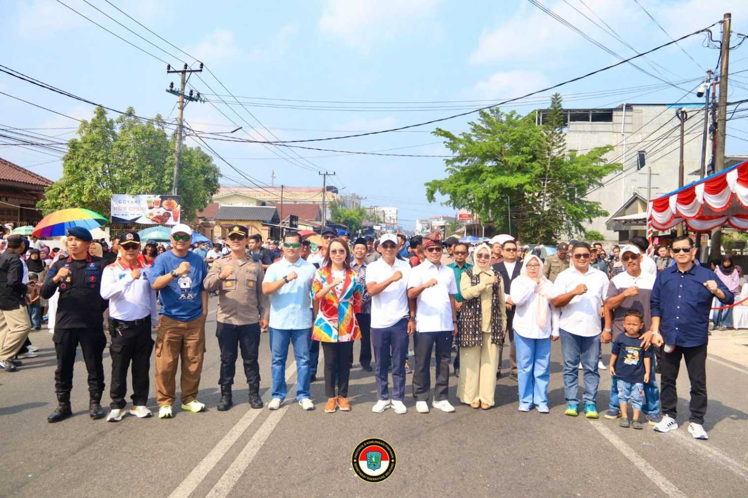 Sinergi Lintas Instansi, Kemenag Belitung Hadir Semarakkan Karnaval Bhinneka Tunggal Ika, Perkuat Persatuan