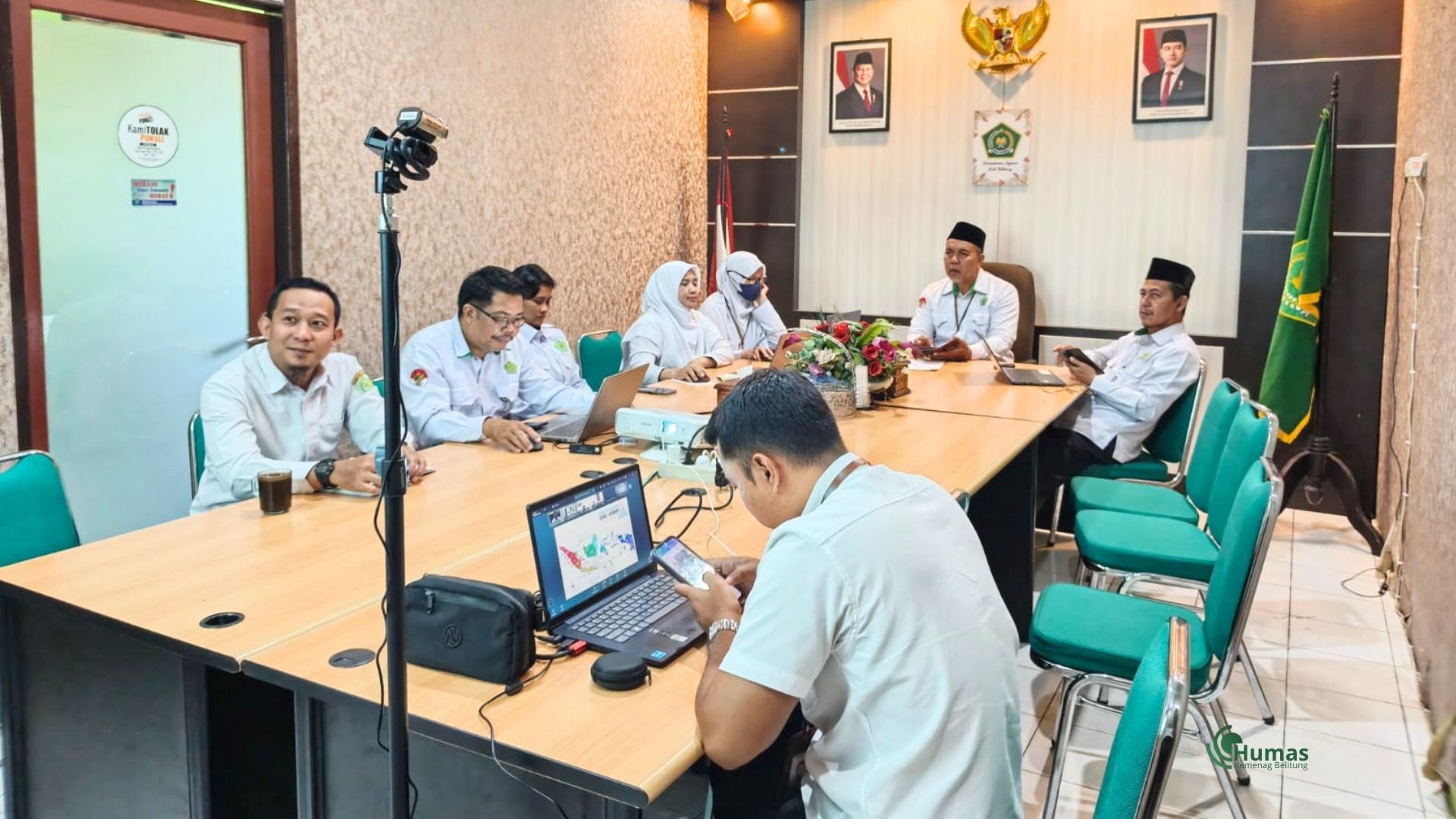 Kanwil Kemenag Babel Raih Apresiasi PMPZI, Kemenag Belitung Perkuat Komitmen Zona Integritas