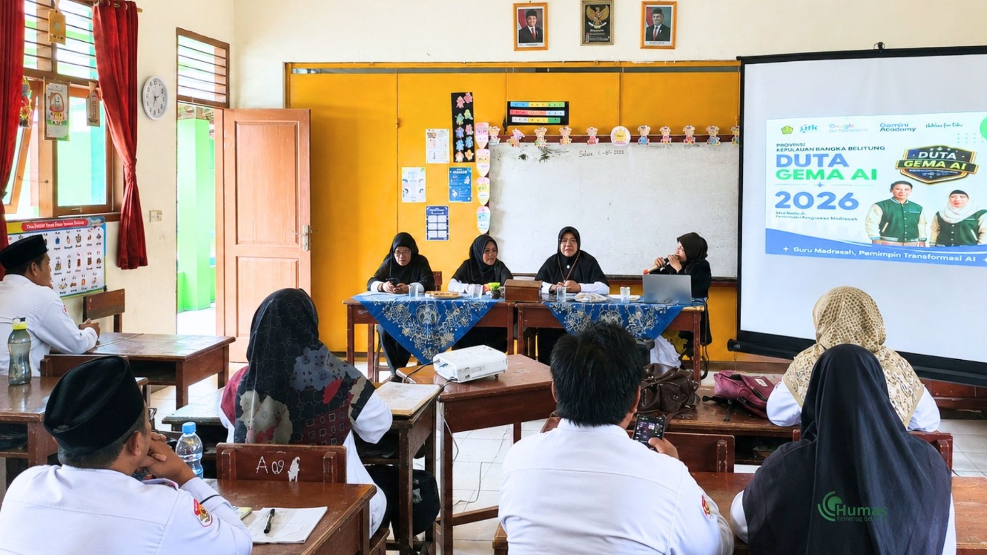 MIN 1 Belitung Gelar Sosialisasi Program GEMA AI  Tekankan Optimalisasi Gemini AI untuk Pembelajaran
