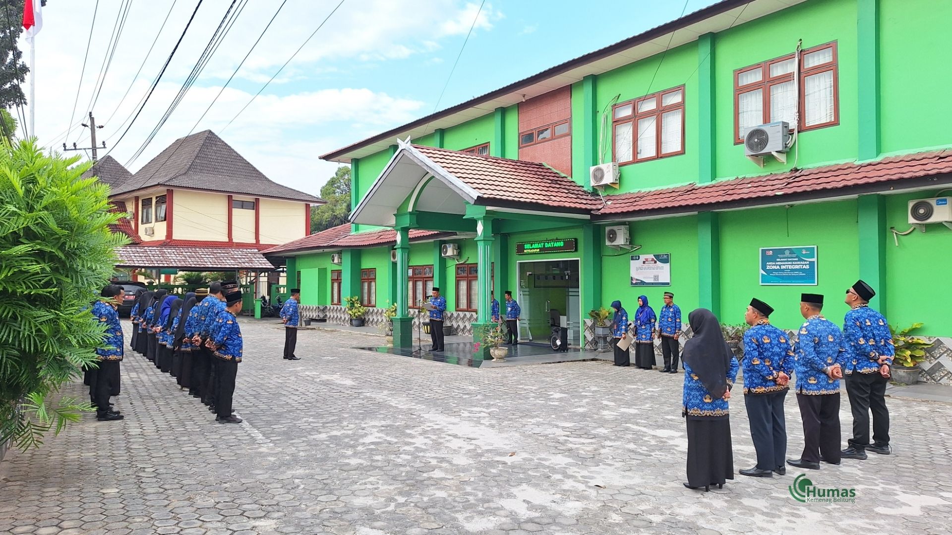 Kemenag Belitung Gaungkan Cinta Anak Lewat Upacara Hari Anak Nasional ke-42 Tahun 2026