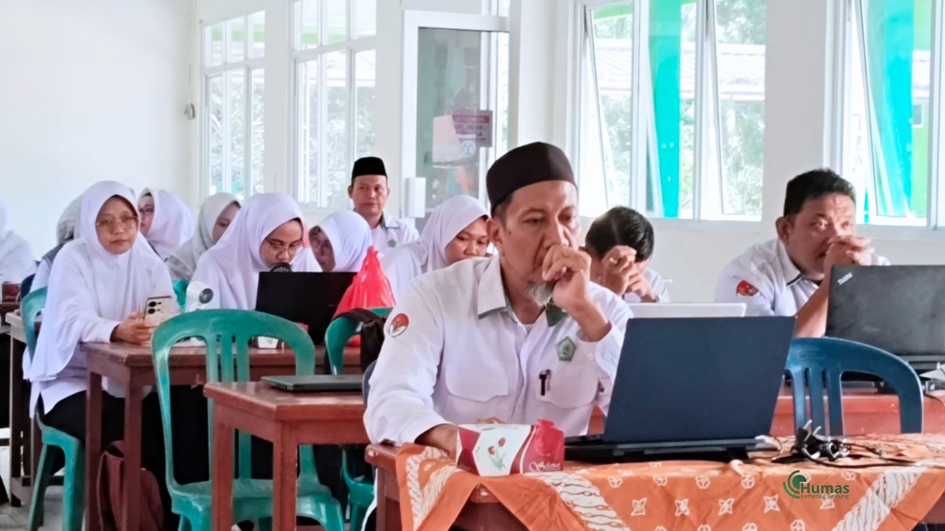 Kemenag Belitung Sosialisasikan Program Duta GEMA AI 2026 di Sejumlah Madrasah