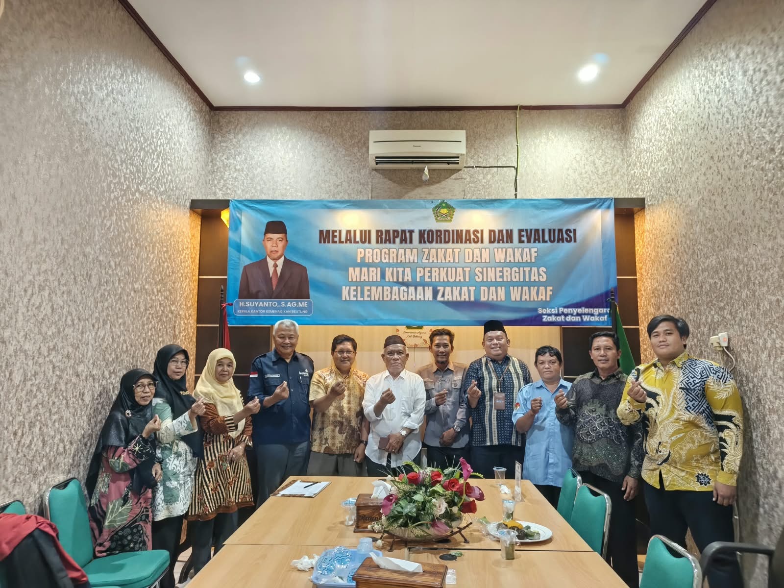 Kemenag Belitung Satukan Langkah Mitra Zakat dan Wakaf, Perkuat Tata Kelola Akuntabel