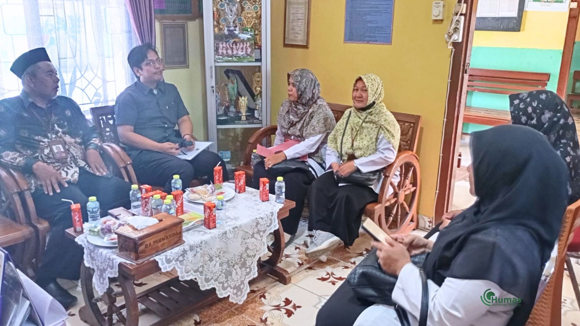 KPKNL Pangkalpinang Nilai Sewa BMN, Kemenag Belitung Dampingi TK Perwanida