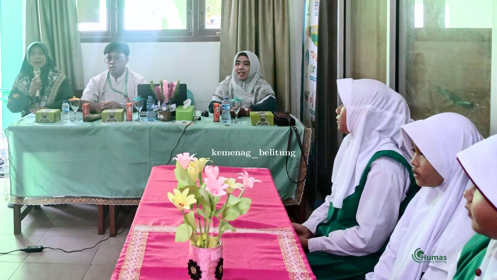 Perkuat Peran Kader UKS, Puskesmas Air Saga Bina Siswa MIN 1 Belitung