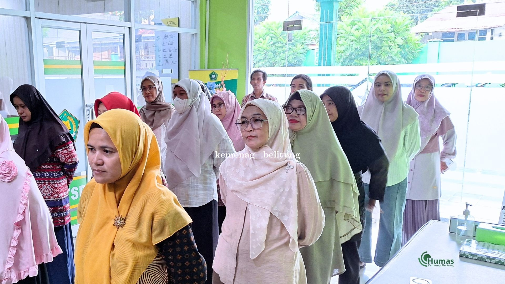 Kemenag Belitung Gelar Apel Sore, Tekankan Disiplin dan Kebersamaan Menjelang Hari Santri Nasional