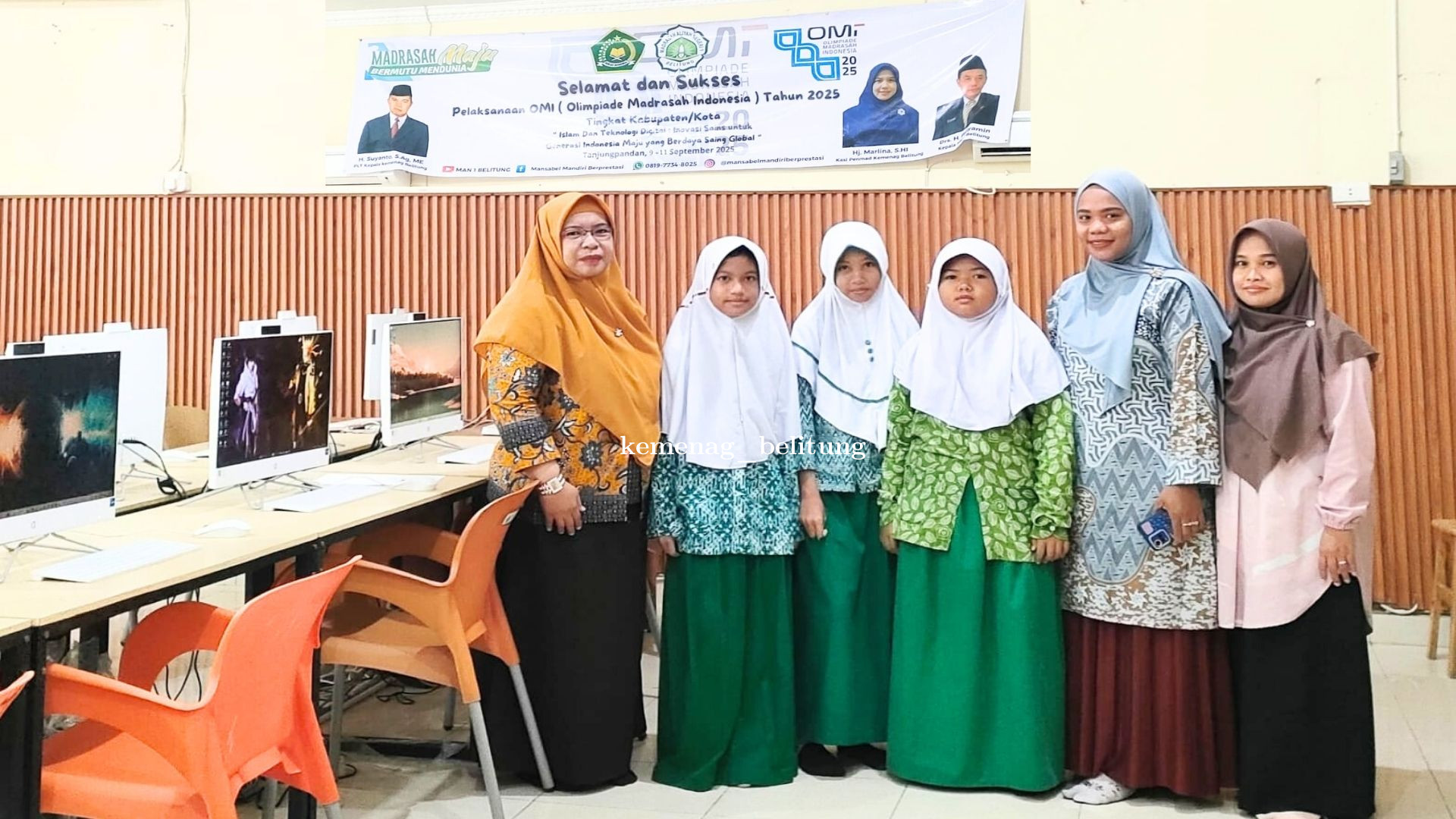 Siswa MIN 1 Belitung Ikuti Olimpiade Madrasah Indonesia 2025