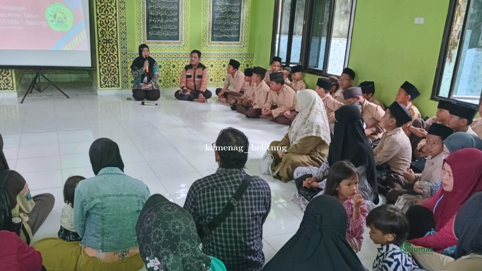 MIN 1 Belitung Gelar Rapat Akhirussanah Kelas VI, Perkuat Sinergi Madrasah dan Wali Murid