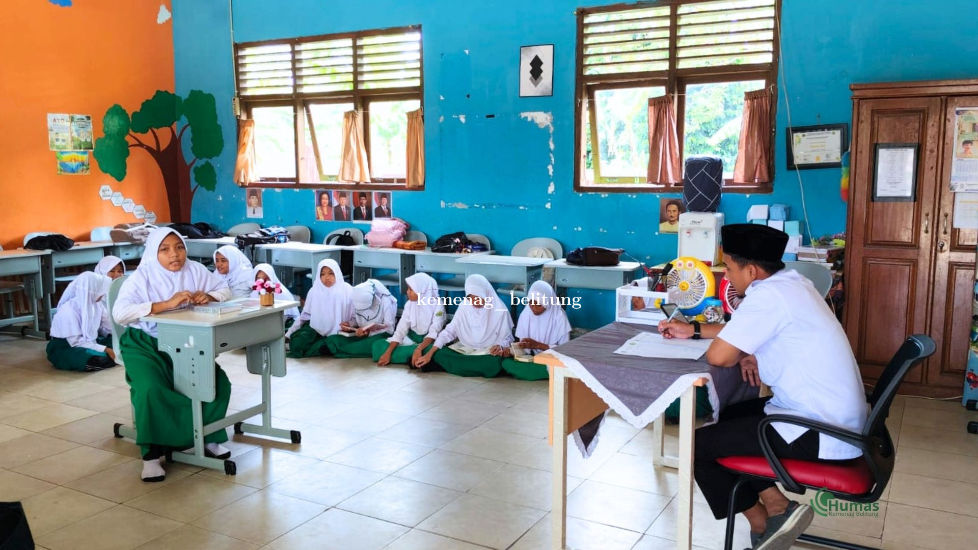 MIN 1 Belitung Laksanakan Ujian Madrasah pada Mata Pelajaran Fiqih, Al-Quran, dan Bahasa Arab