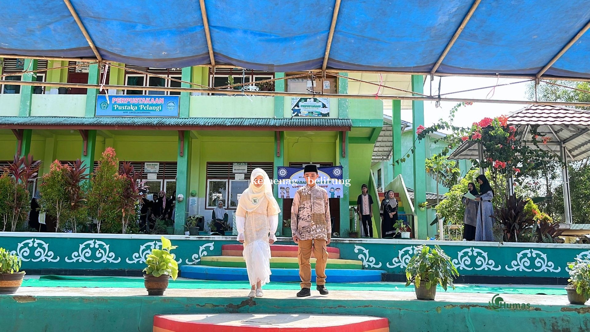 Semarak Ramadan, MTsN 1 Belitung Gelar Lomba Syarhil Quran dan Fashion Show Busana Muslim