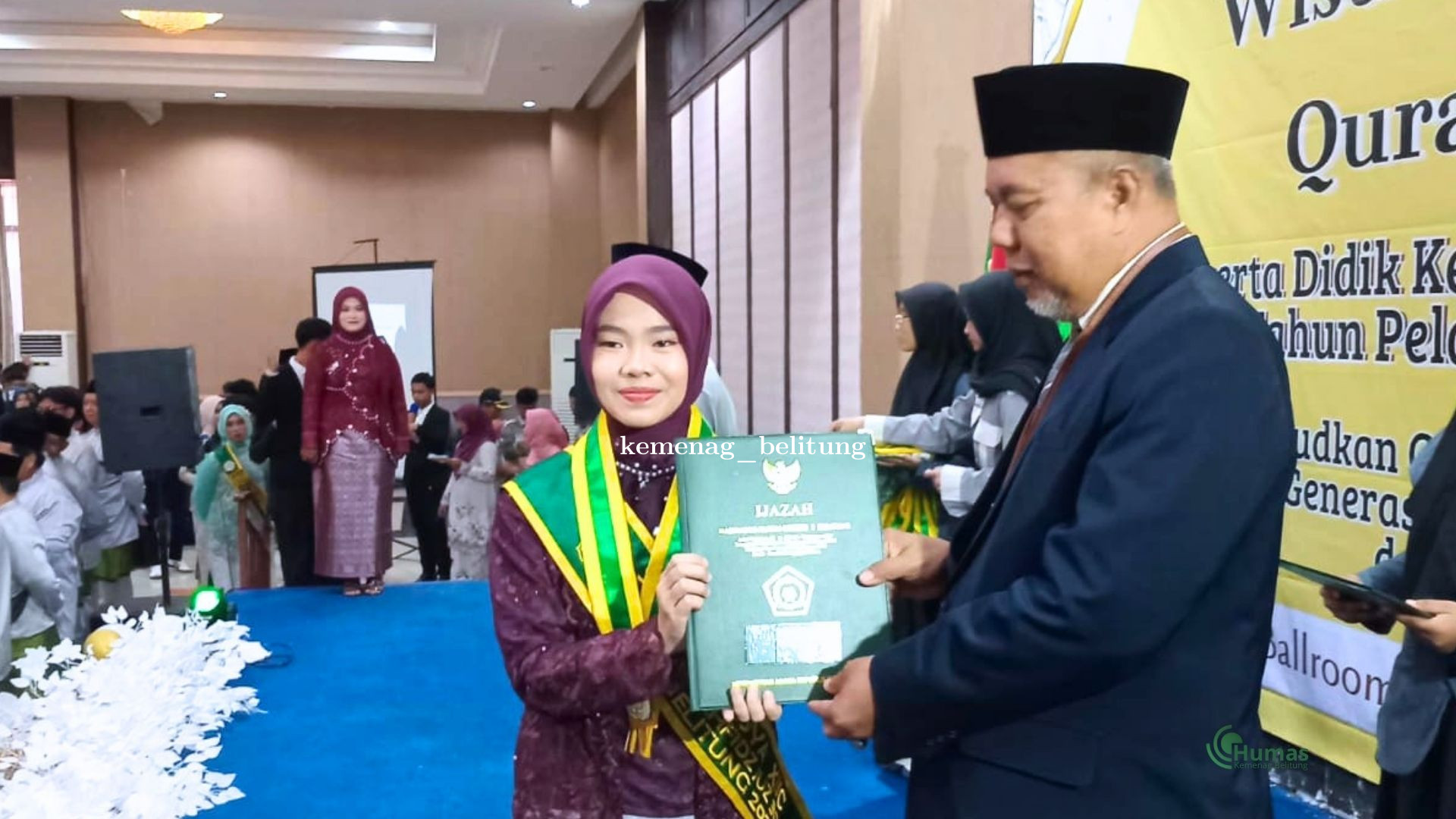 179 Siswa MAN 1 Belitung Diwisuda, Momen Haru Antar Generasi Islami Menuju Masa Depan Gemilang