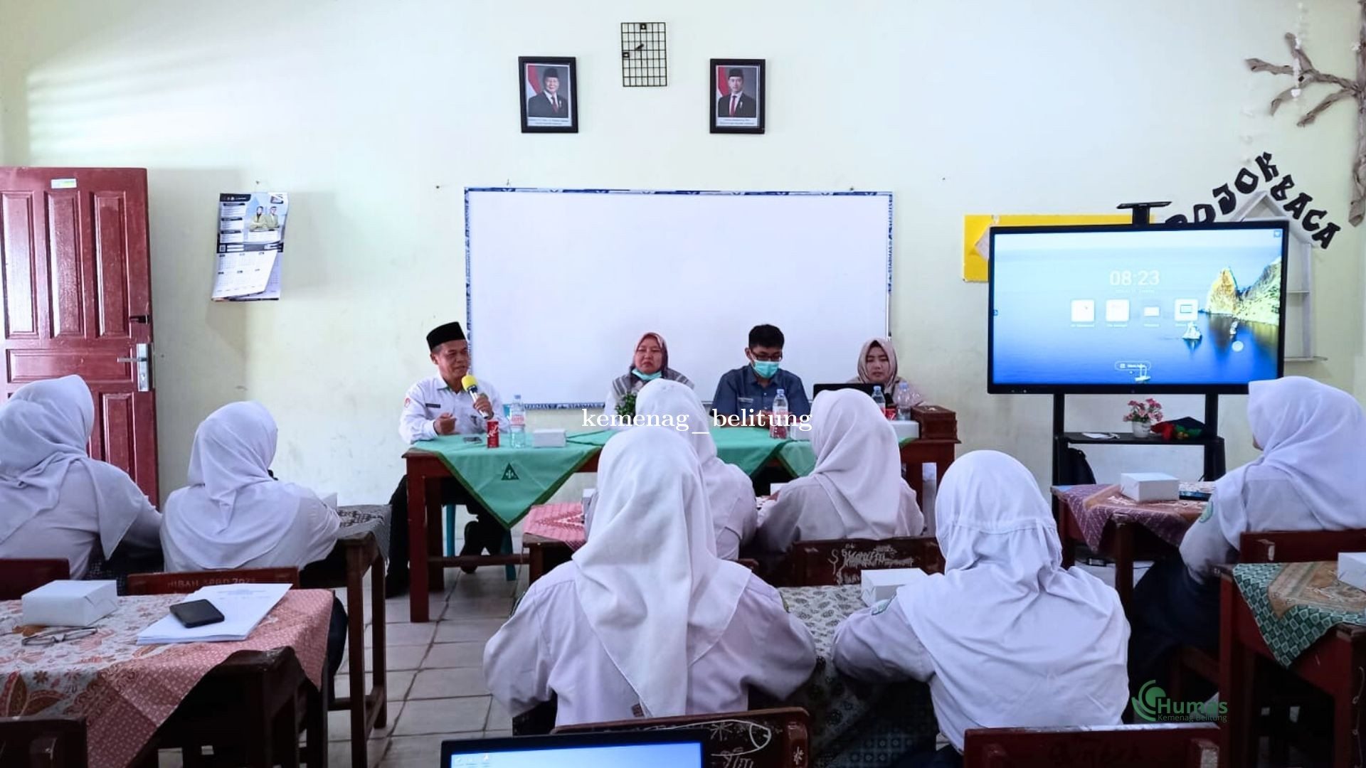 Perkuat Peran UKS, Dinkes Belitung Gelar Pembinaan Kader Kesehatan di MAN 1 Belitung