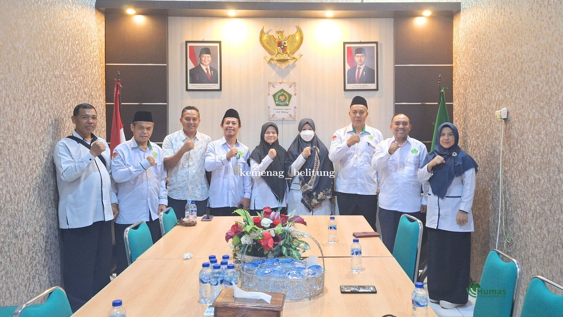 Pelantikan JF ASDMA Kemenag Belitung Diharapkan dapat Meningkatkan Pelayanan Terhadap Pegawai ASN
