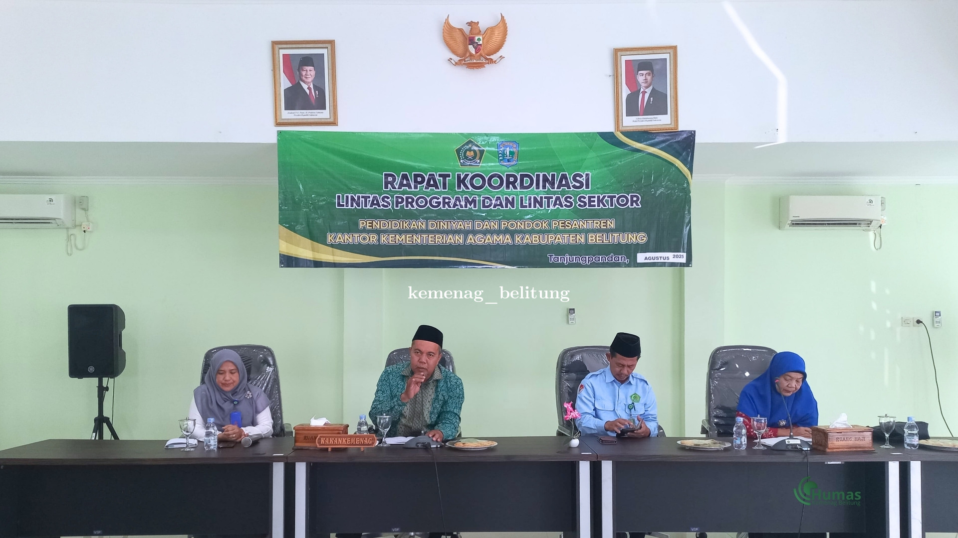 Kemenag Belitung Gelar Rapat Koordinasi Bersama FKDT dan Kepala Madrasah Diniyah