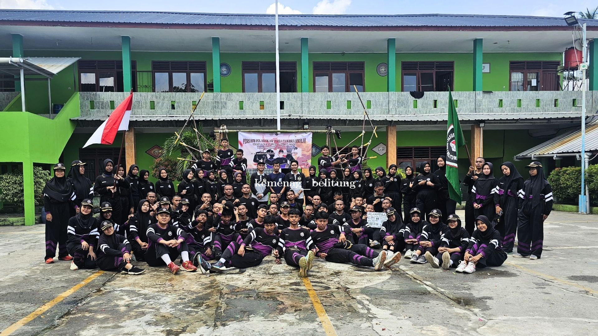 Pengukuhan PPS MAN 1 Belitung 2025: Cetak Generasi Paskibraka Berkarakter dan Berprestasi