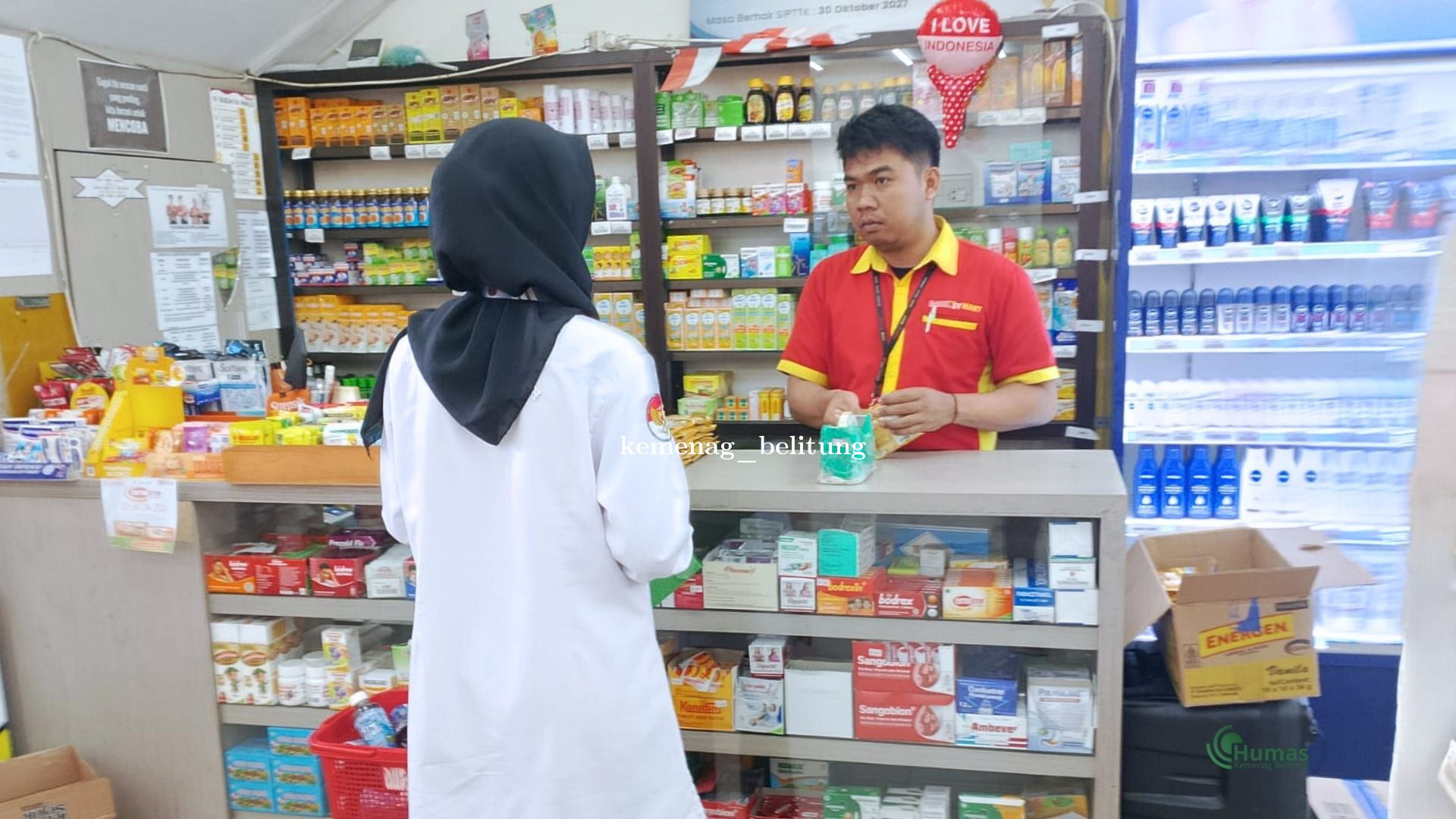 Kemenag Belitung Lakukan Pengawasan Label Halal di Toko Babel Mart