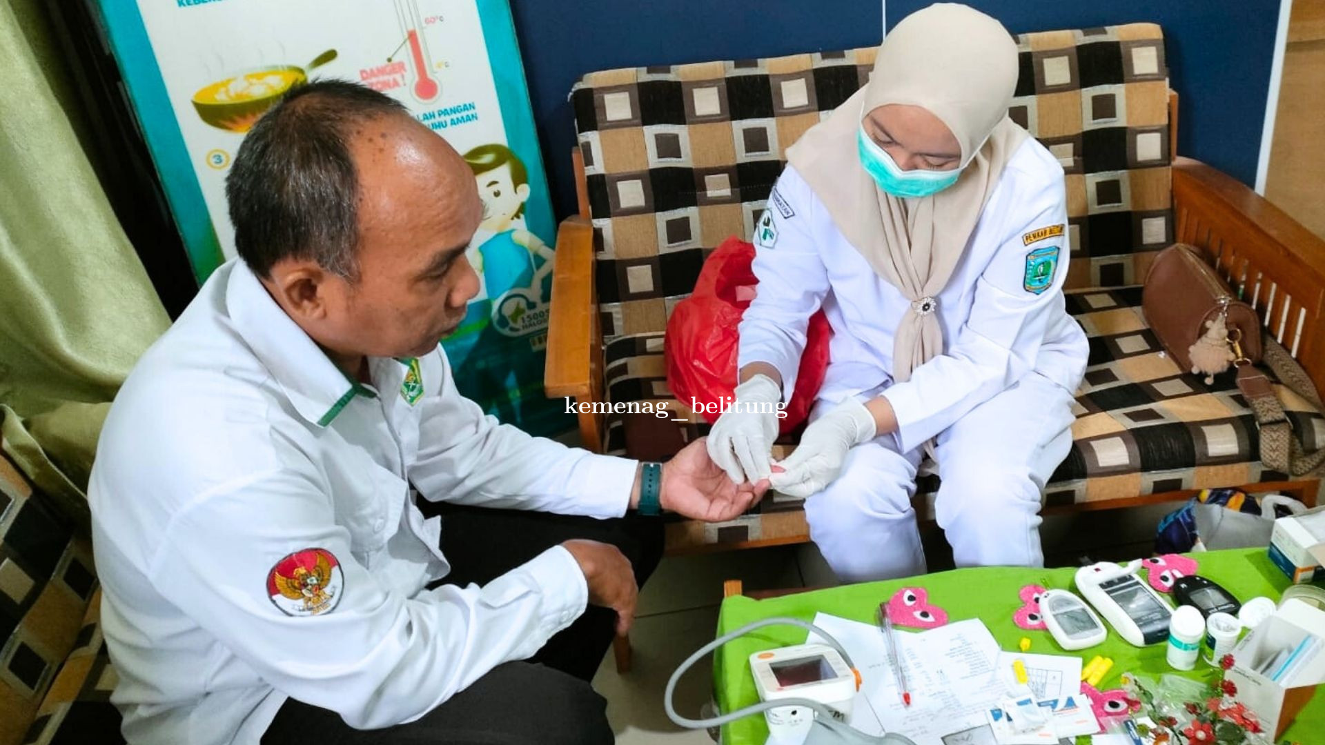 MIN 1 Belitung Gelar Cek Kesehatan Rutin untuk Guru dan Pegawai