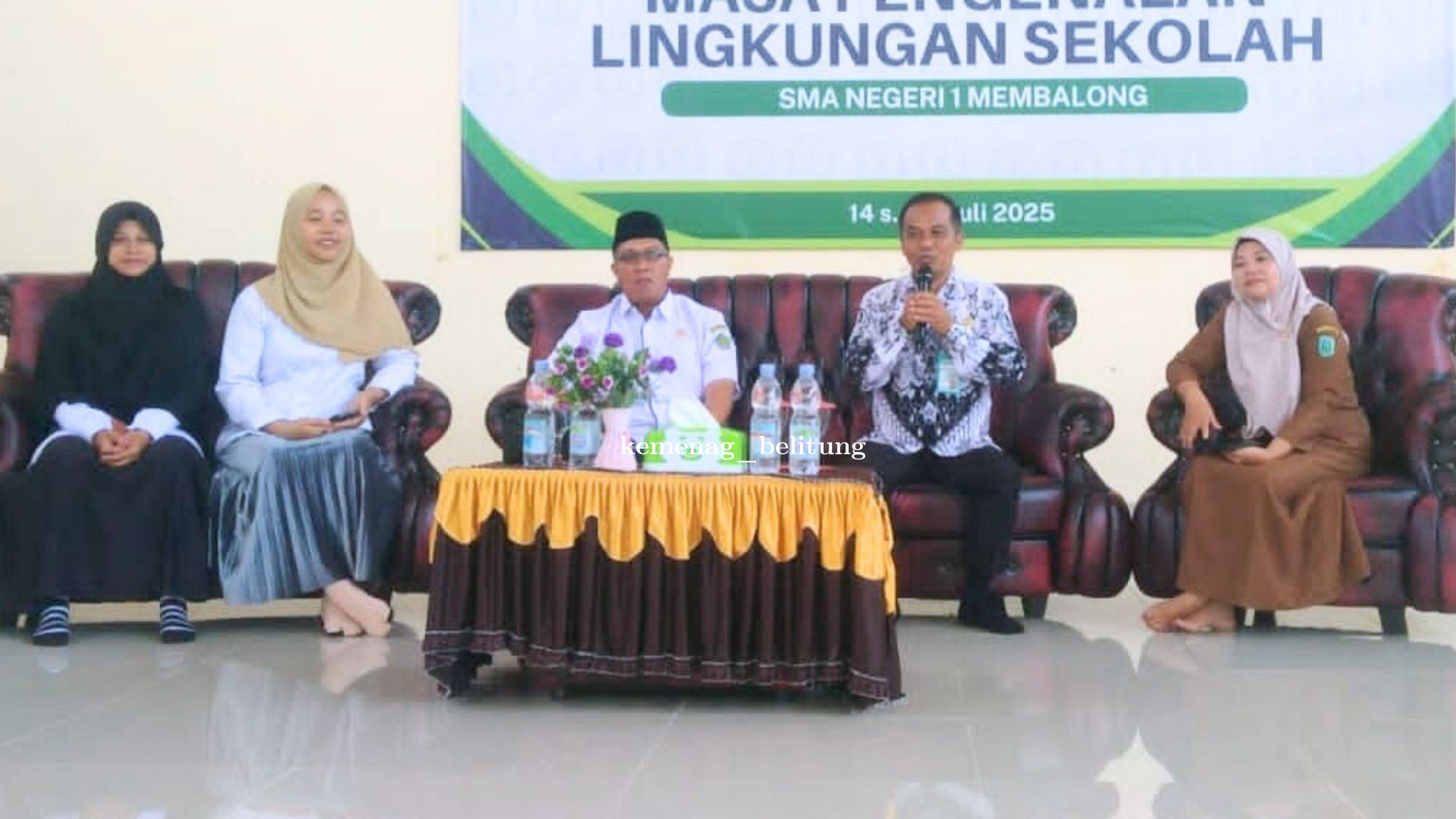 KUA Membalong Gelar BRUS di SMA Negeri 1 Membalong: Bekali Remaja dengan Pengetahuan Seputar Pernika