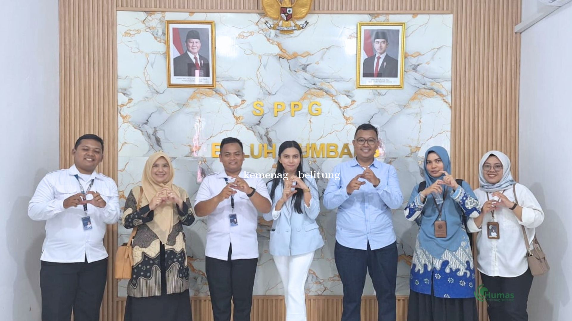 Kemenag Belitung Menghadiri Opening Ceremony Operasional SPPG Buluh Tumbang