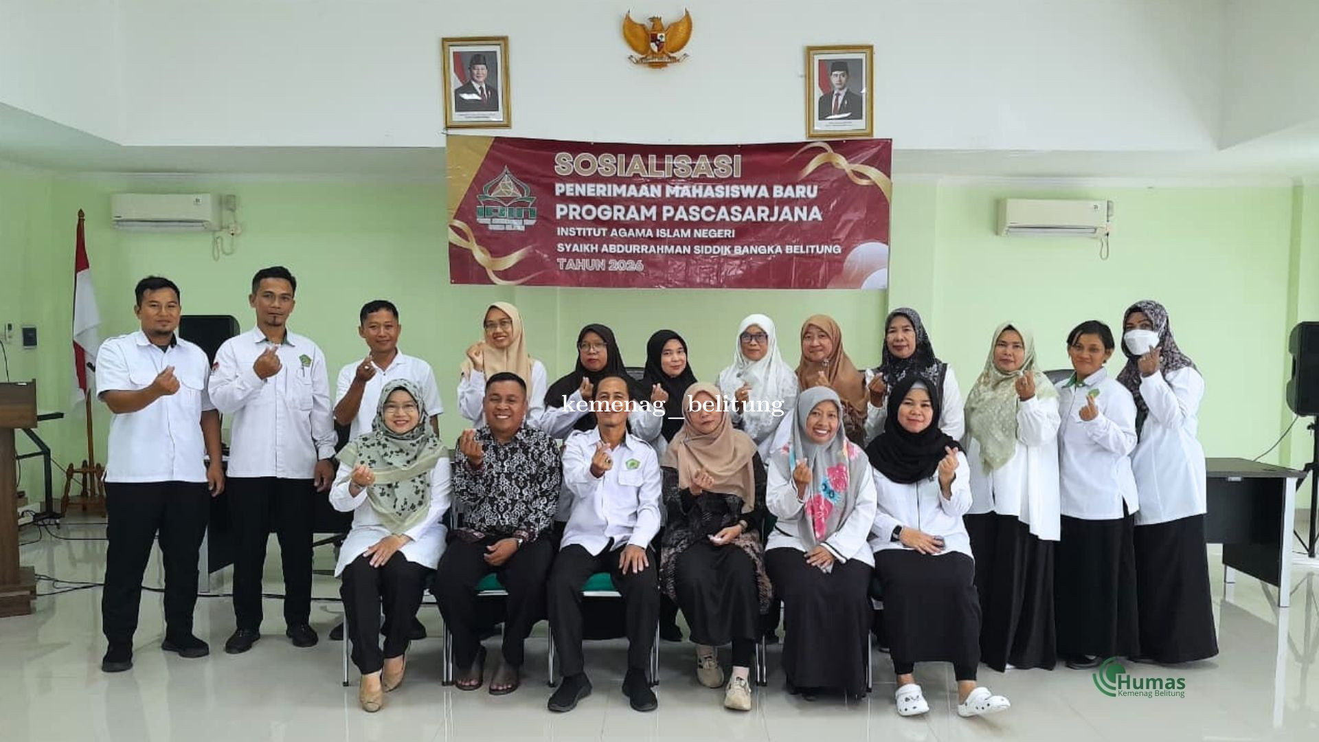 Sosialisasi Pascasarjana IAIN SAS Dorong ASN Kemenag Belitung Tingkatkan Kompetensi