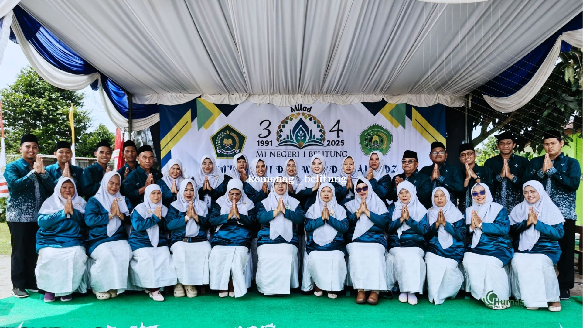 MIN 1 Belitung Peringati Milad ke-34 dengan Rangkaian Kegiatan Selama Dua Hari