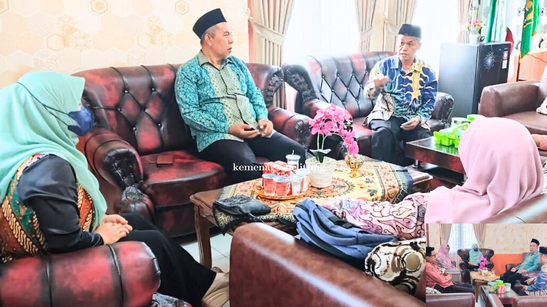 Kemenag Belitung Lakukan Koordinasi Terkait Kegiatan Belajar Mengajar di MAN 1 Belitung