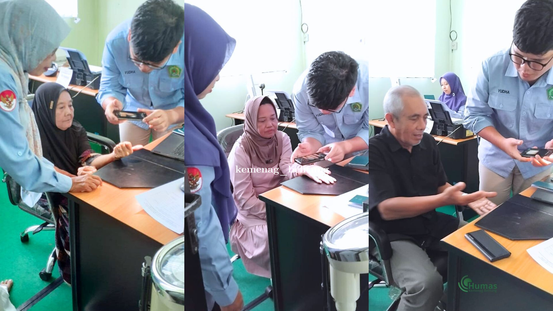 Kemenag Belitung Gelar Perekaman Visabio, Mantapkan Persiapan Jemaah Haji 2026