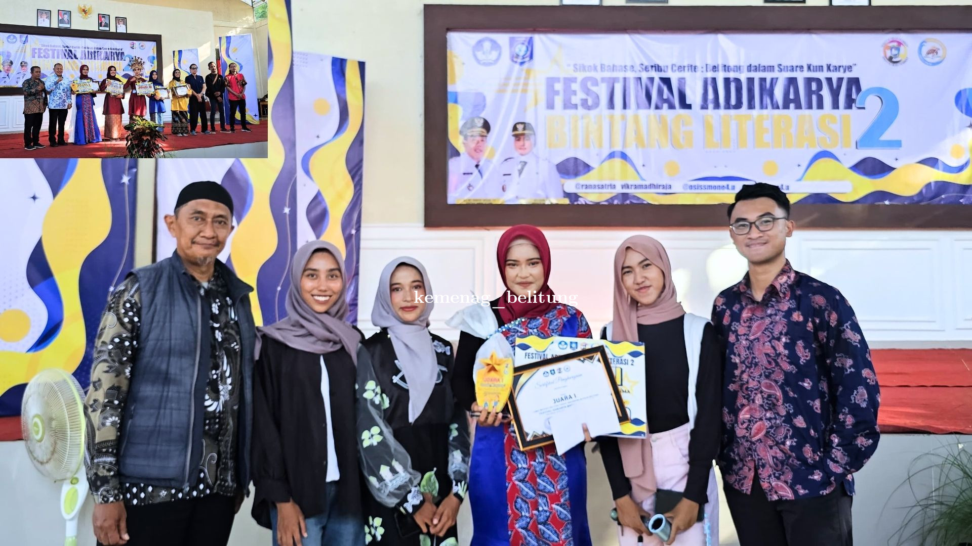 Abelta Natasya, Siswi MAN 1 Belitung Raih Juara 1 Lomba Nyanyi Solo se-Pulau Belitung
