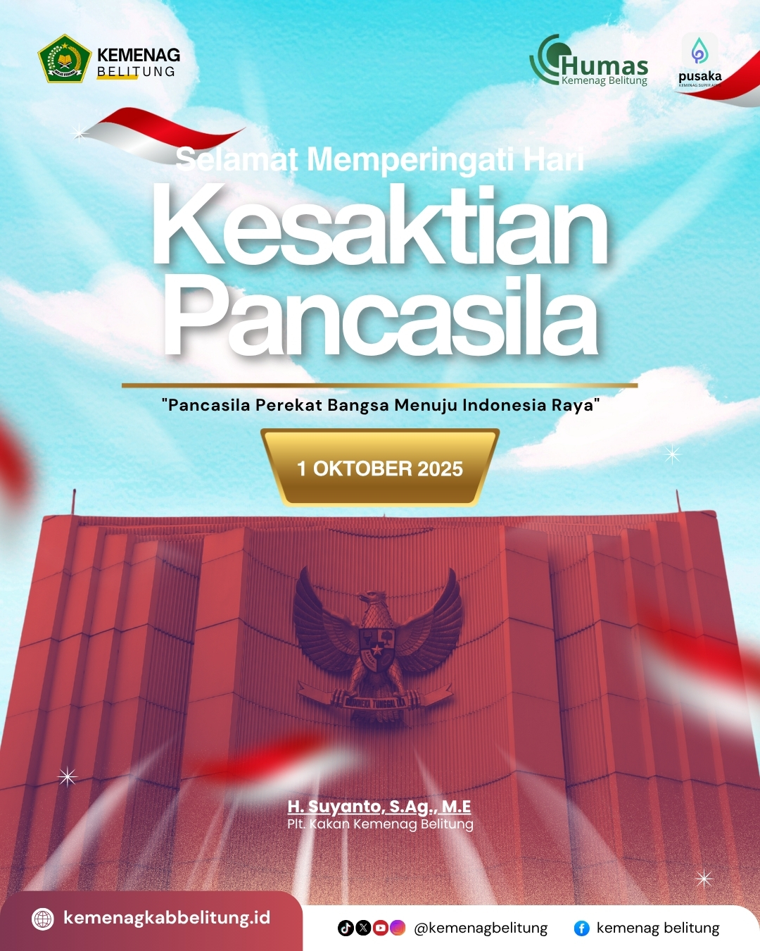 Selamat Memperingati Hari Kesaktian Pancasila